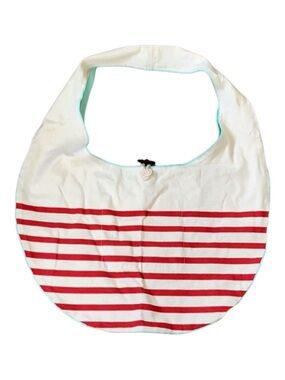 NWOT - Woo Striped Canvas Shoulder Bag